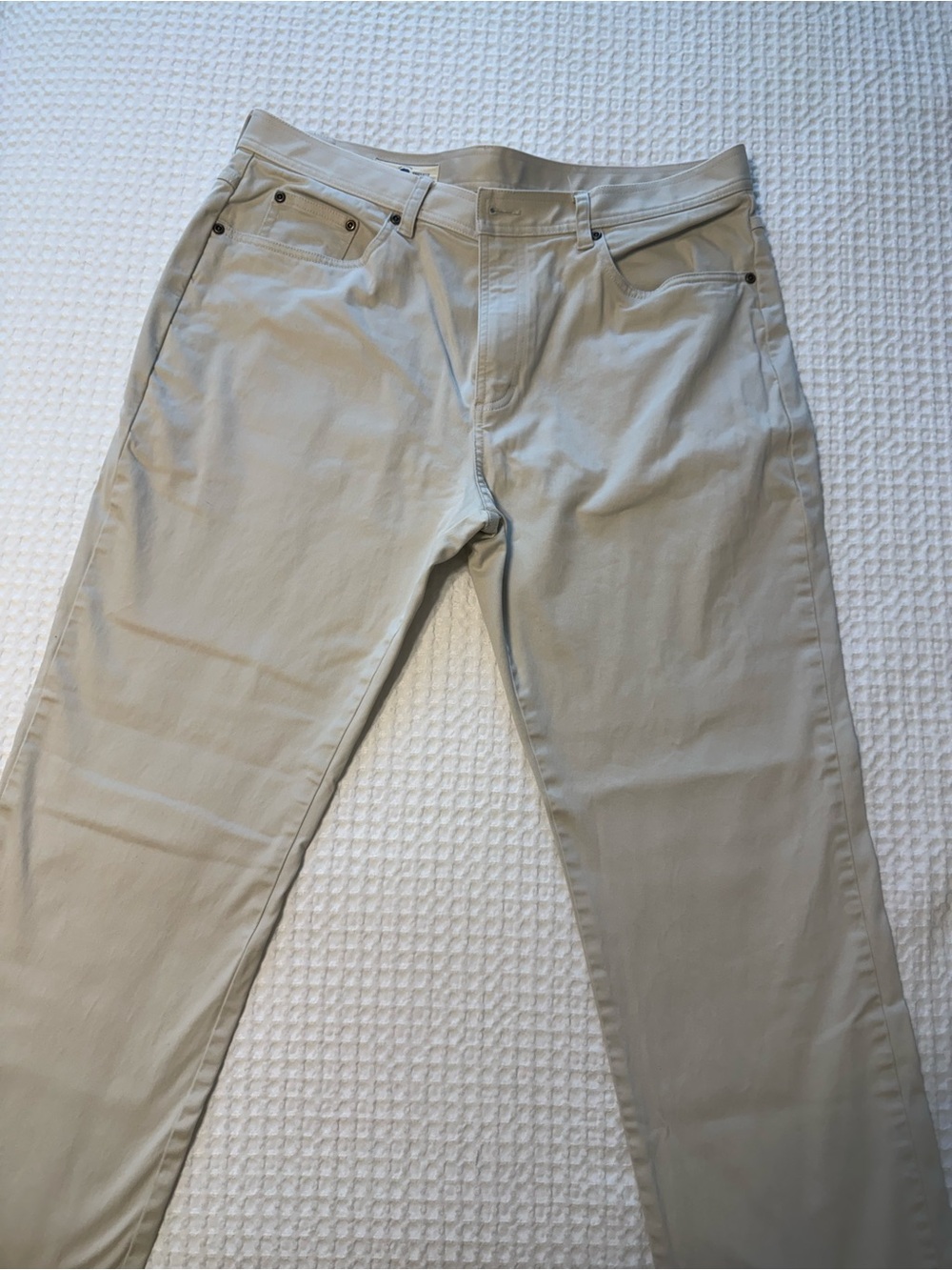 Onward Reserve Men's Classic 5 Pocket Pants - Light Beige